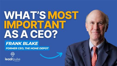 frank blake net worth|How Home Depot CEO Frank Blake kept his legacy from being .